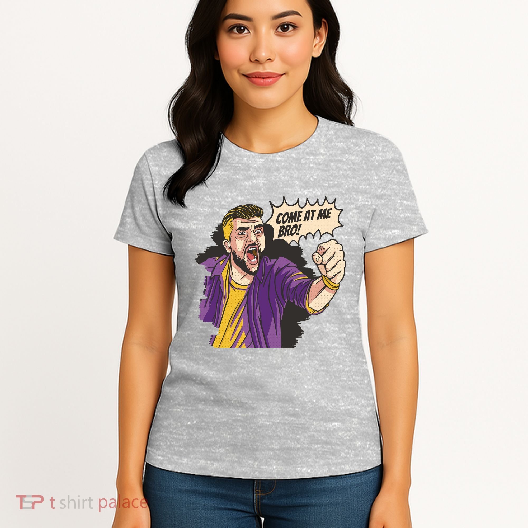 Come At Me Bro Comic Women's T-Shirt