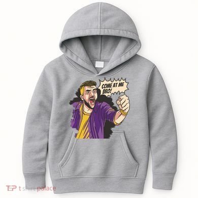 Come At Me Bro Comic Kids Hoodie