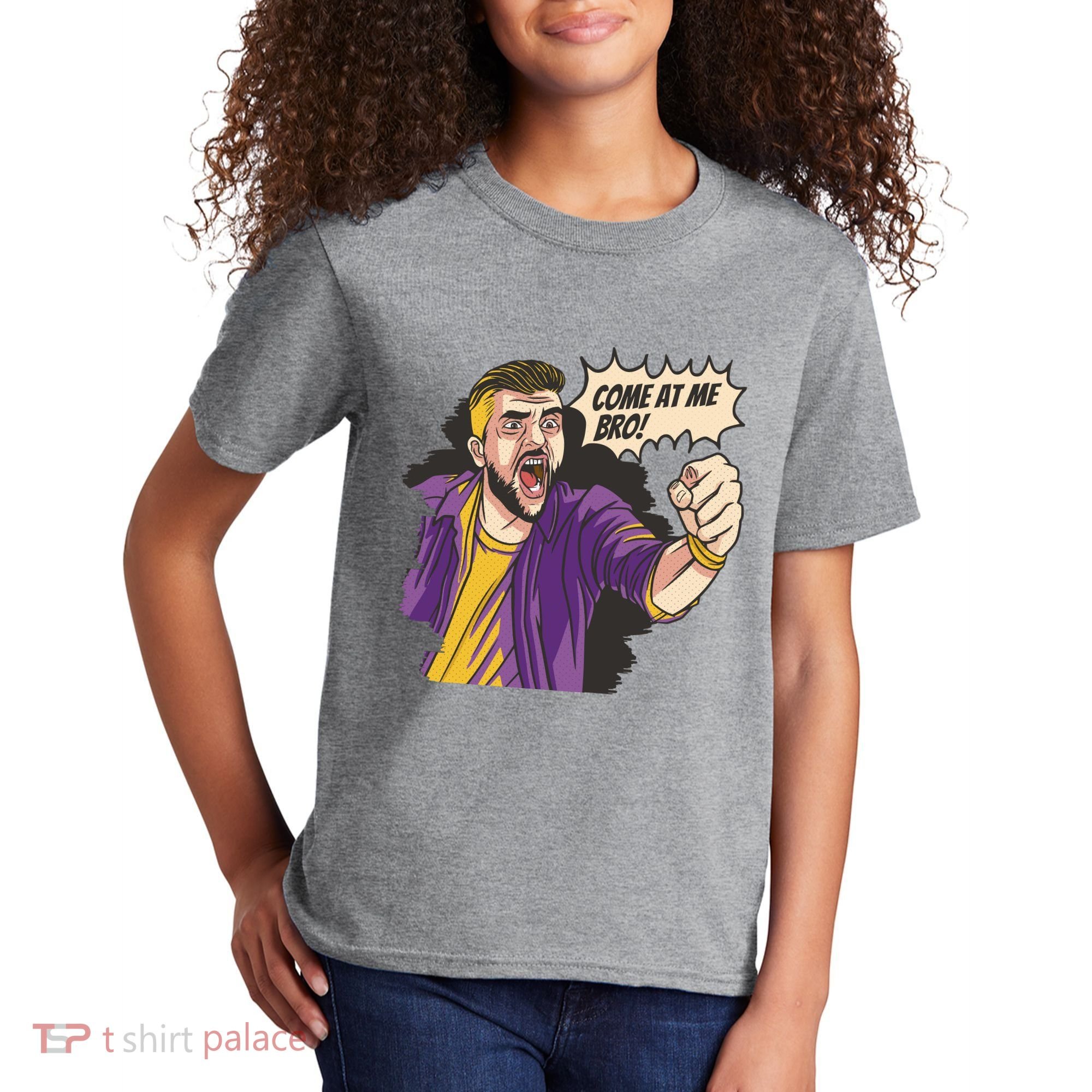 Come At Me Bro Comic Kids T-Shirt