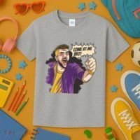 Come At Me Bro Comic Kids T-Shirt thumb 3