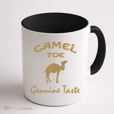 Camel Toe Genuine Taste Funny Coffee Mug back