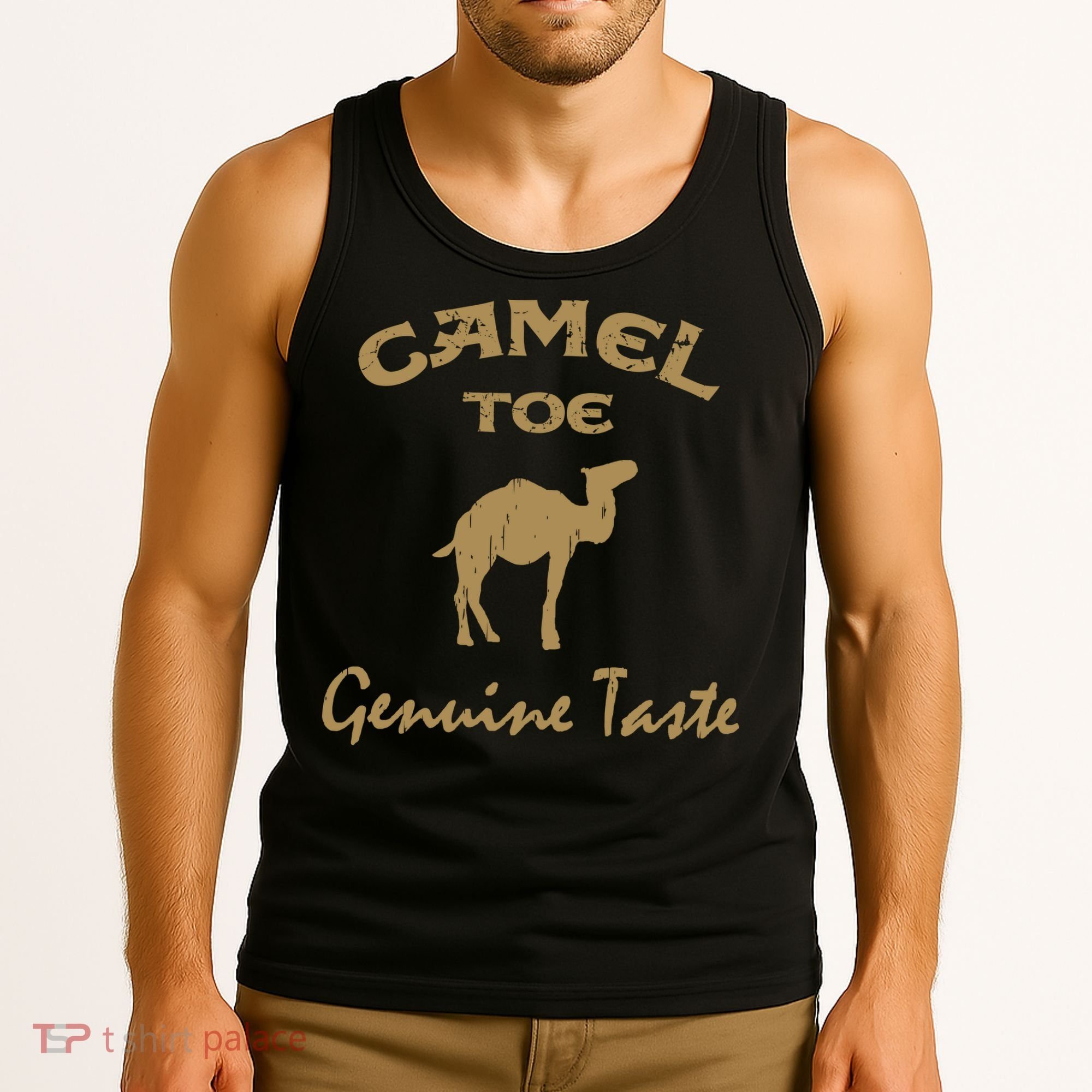 Camel Toe Genuine Taste Funny Tank Top