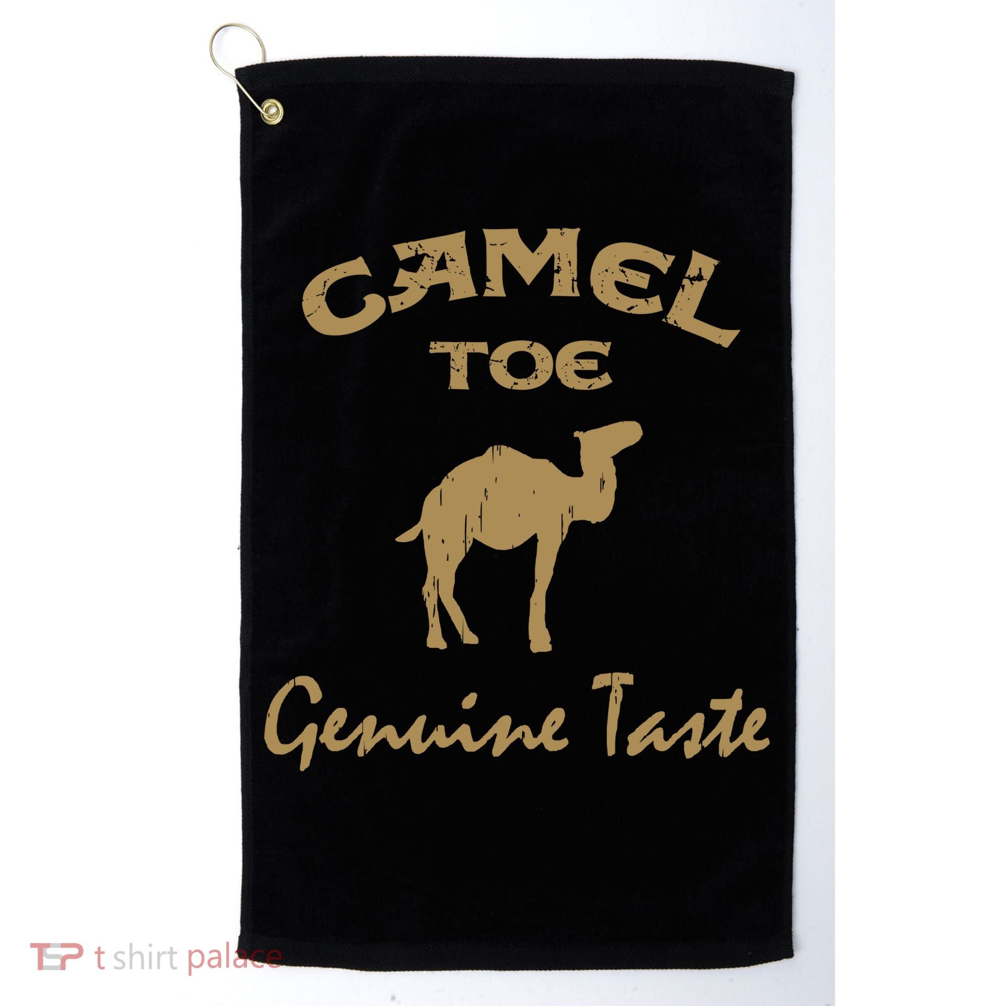 Camel Toe Genuine Taste Funny Golf Towel