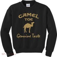 Camel Toe Genuine Taste Funny Kids Sweatshirt thumb 0