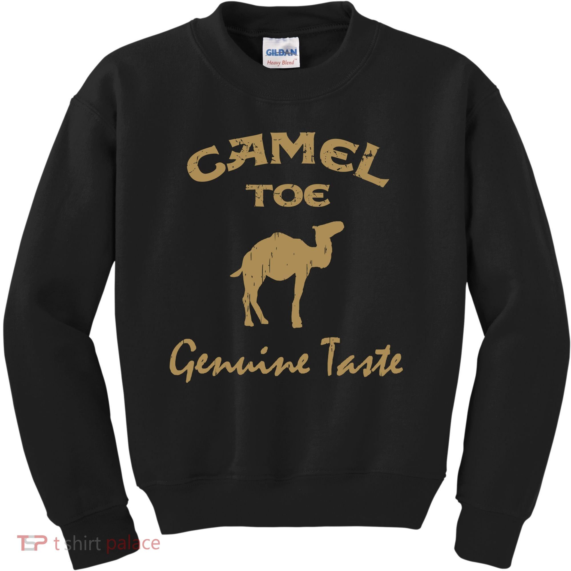 Camel Toe Genuine Taste Funny Kids Sweatshirt