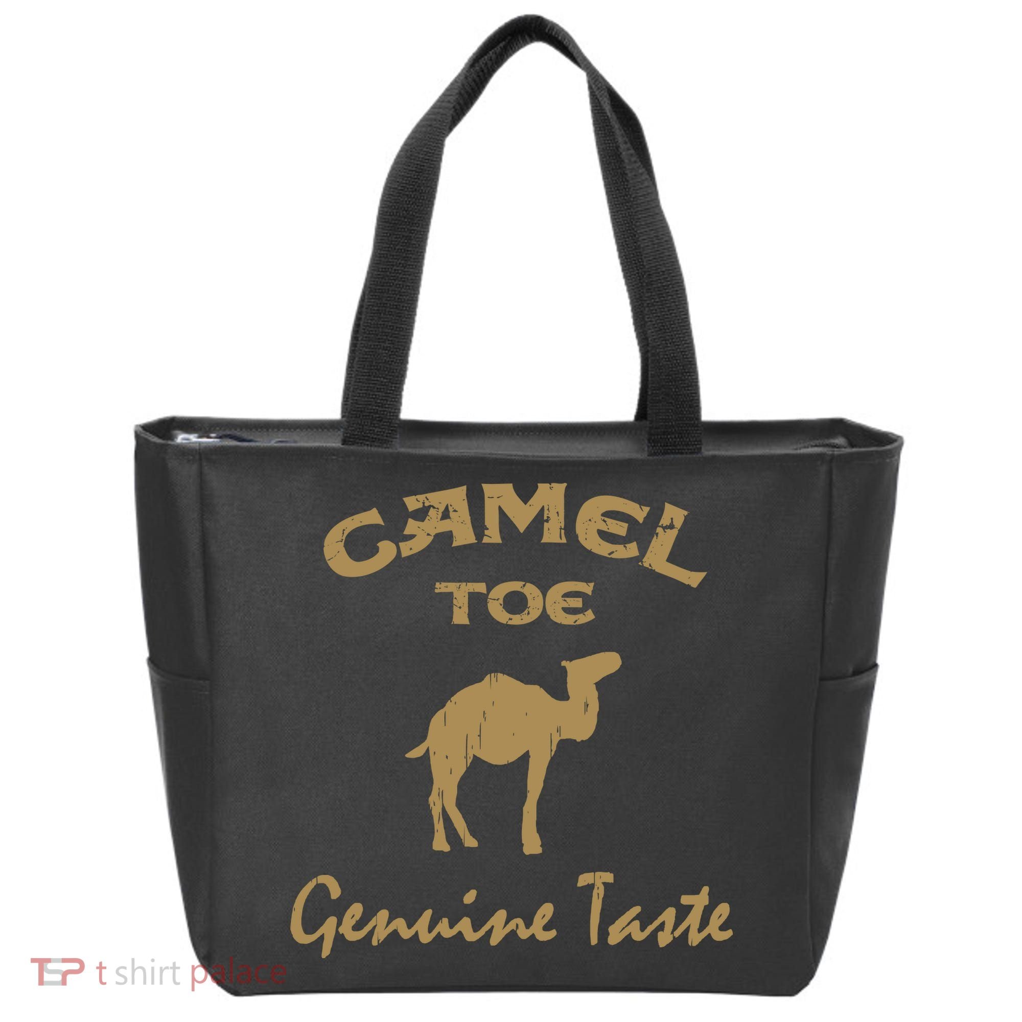 Camel Toe Genuine Taste Funny Tote Bag