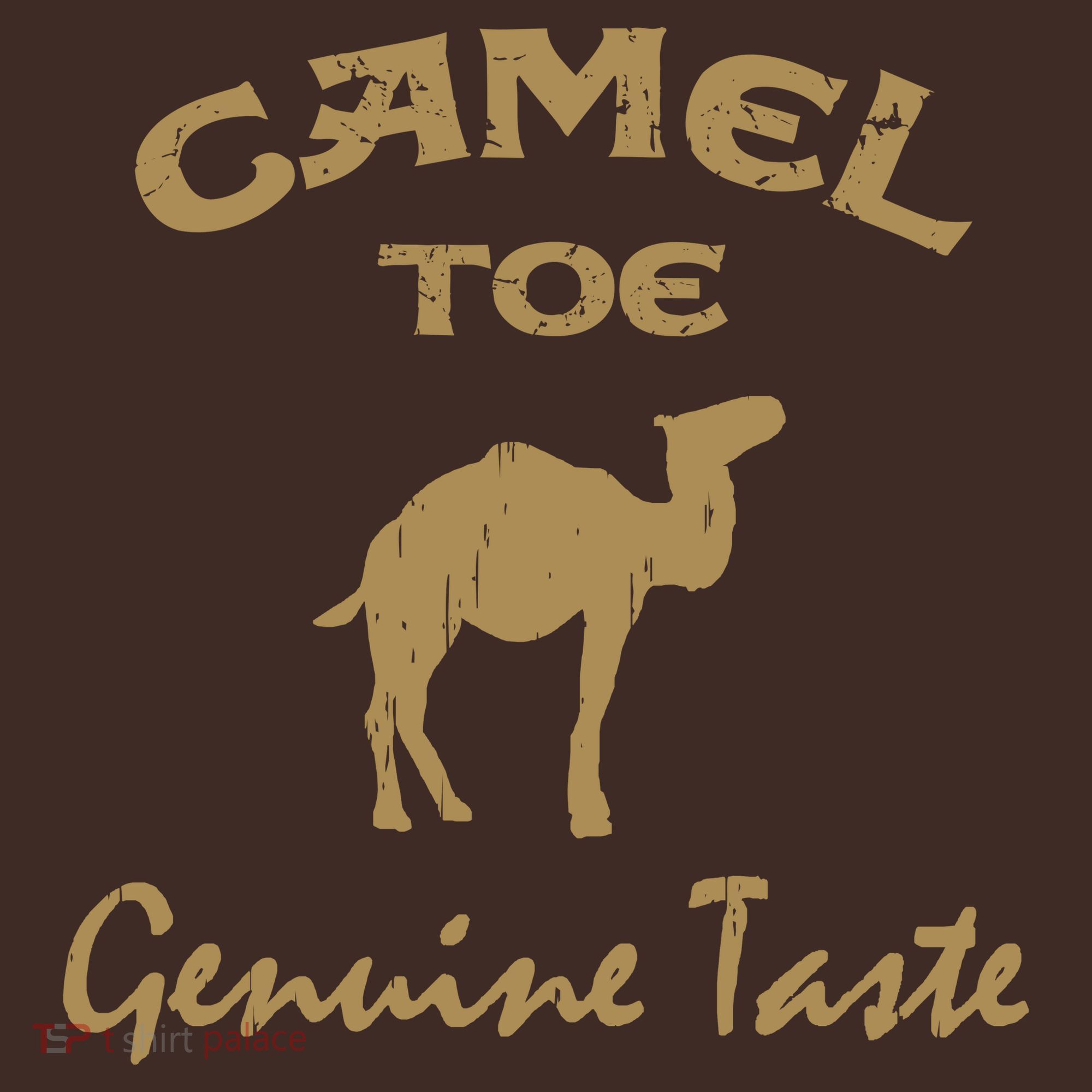 Camel Toe Genuine Taste Funny Apron