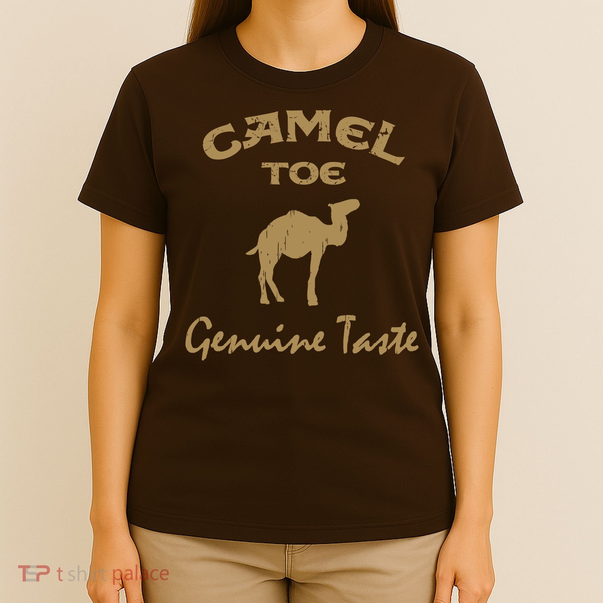 Camel Toe Genuine Taste Funny T-Shirt