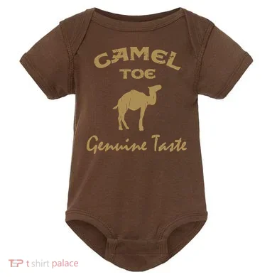 Camel Toe Genuine Taste Funny Baby Bodysuit