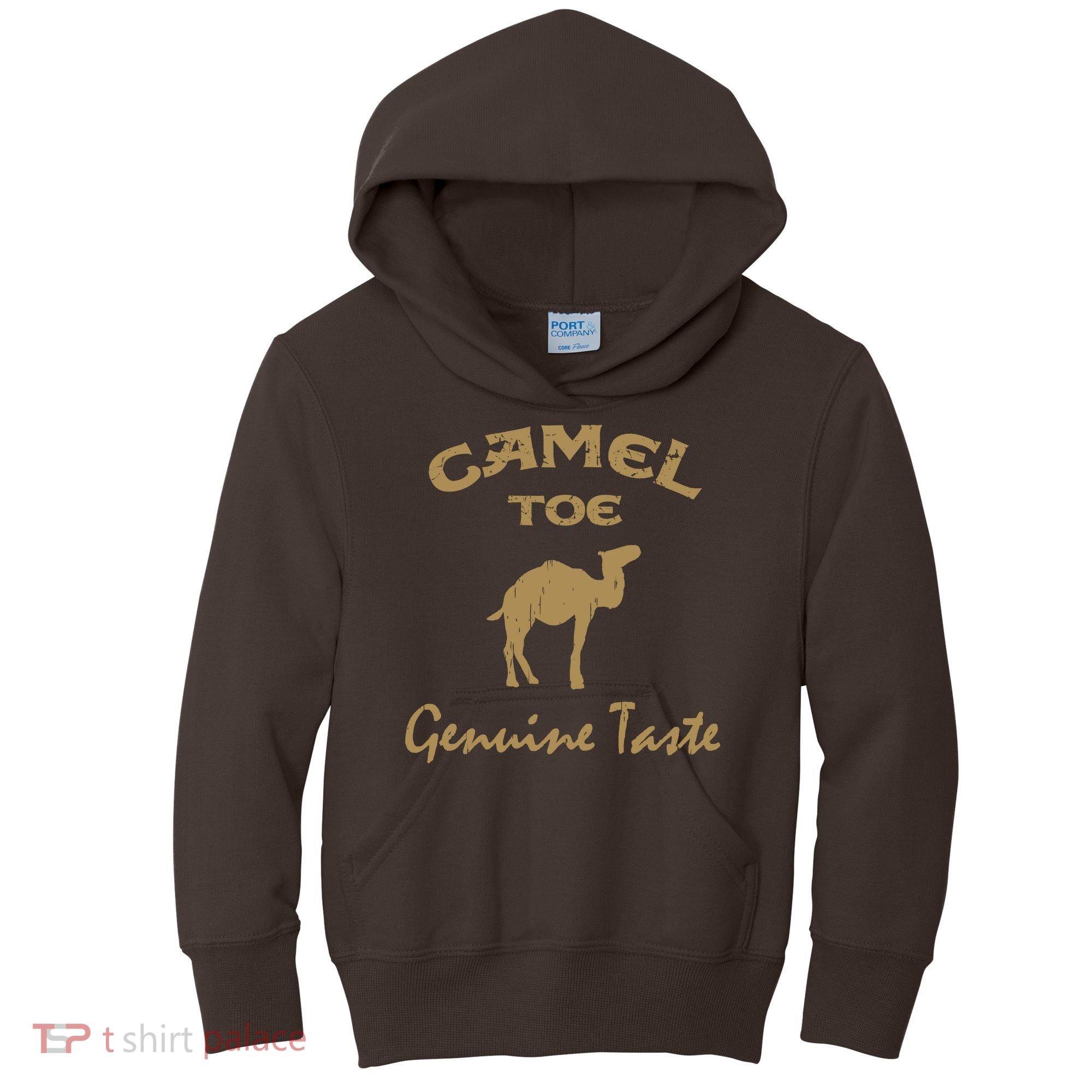 Camel Toe Genuine Taste Funny Kids Hoodie