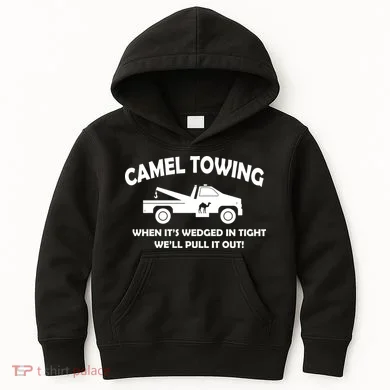 Camel Towing Kids Hoodie