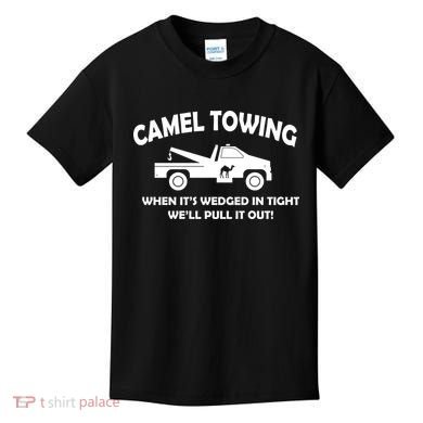 Camel Towing Kids T-Shirt