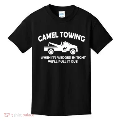 Camel Towing Kids T-Shirt