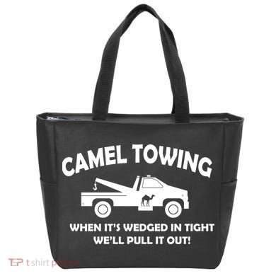 Camel Towing Tote Bag
