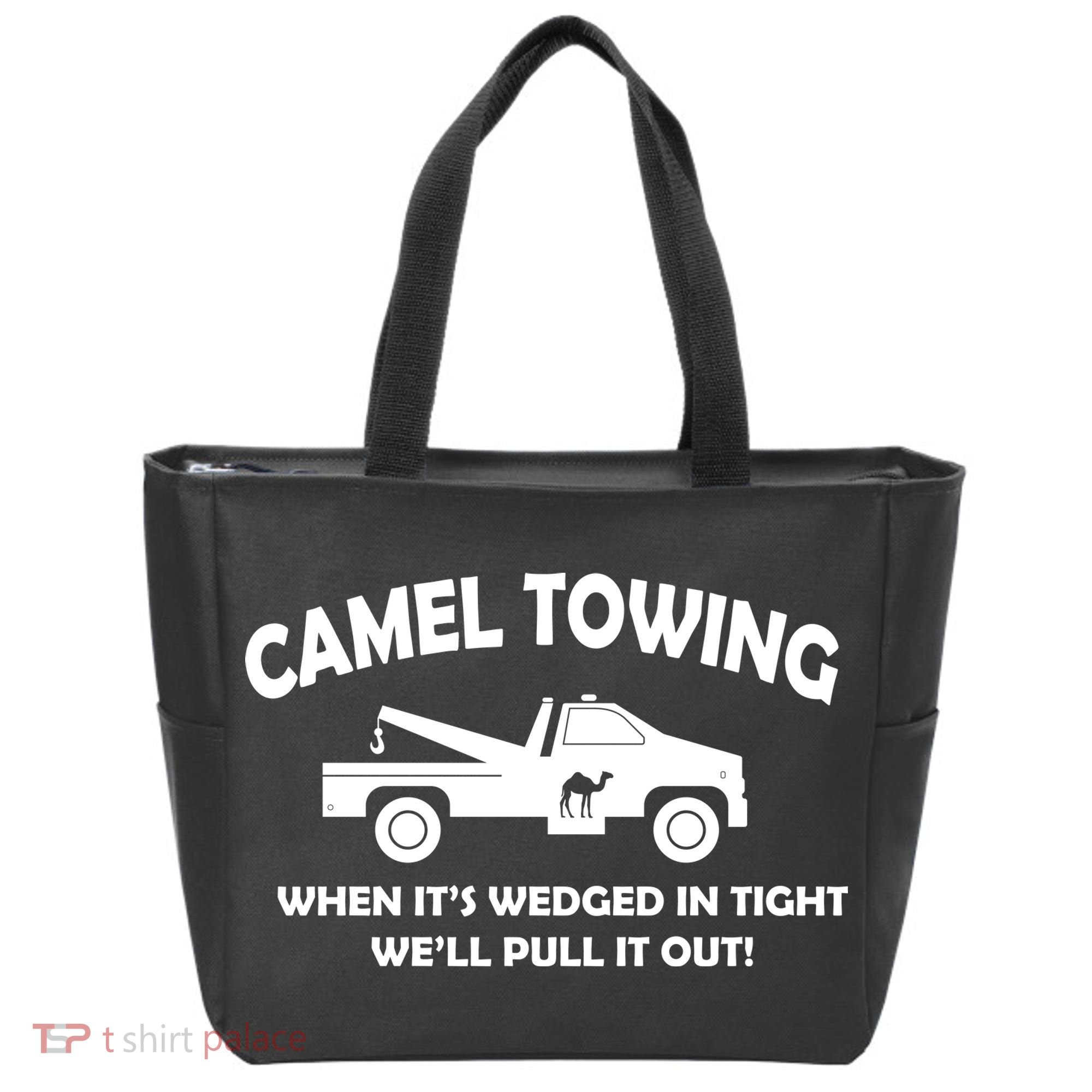 Camel Towing Tote Bag