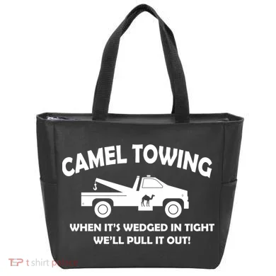 Camel Towing Tote Bag