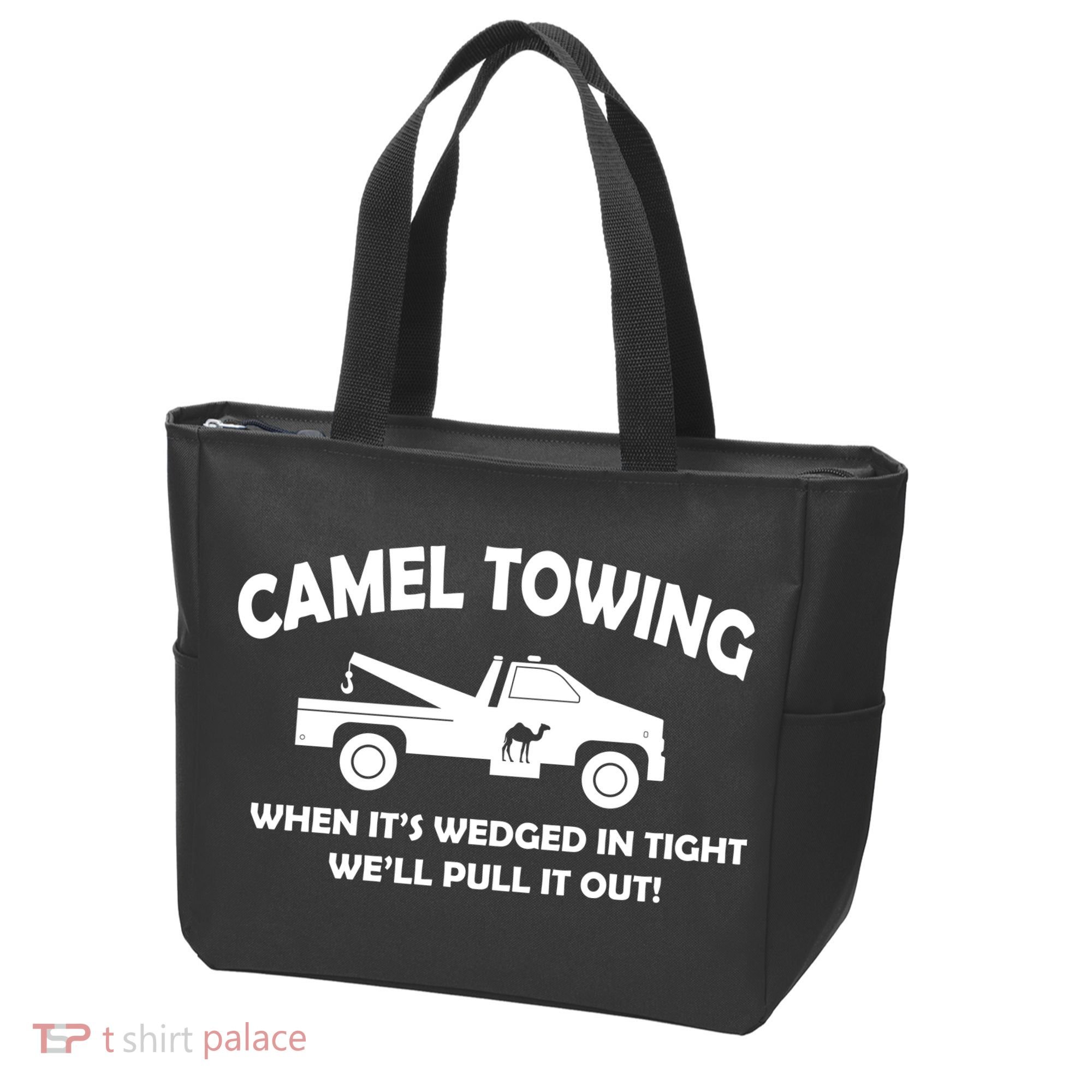 Camel Towing Tote Bag