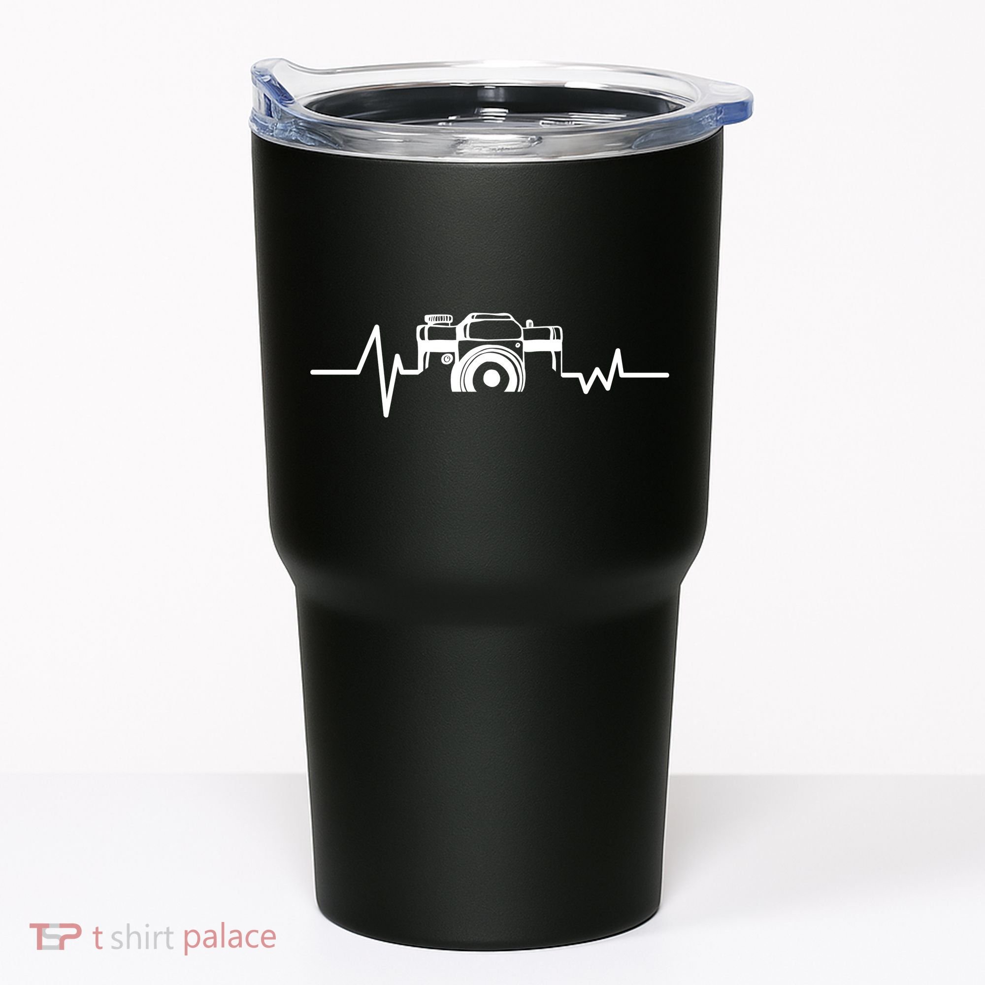 Camera Photographer Heartbeat Tumbler