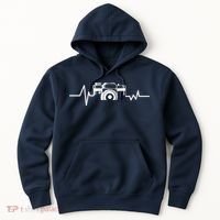 Camera Photographer Heartbeat Hoodie thumb 0