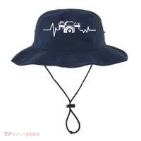 Camera Photographer Heartbeat Bucket Hat thumb 0