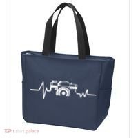 Camera Photographer Heartbeat Tote Bag thumb 3