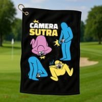 Camera Sutra Golf Towel thumb 1