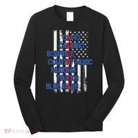 Camo Camping Bonfires Country Music Mudding  Trucks Blue Jeans Long Sleeve Shirt thumb 0