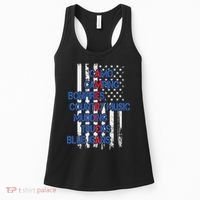 Camo Camping Bonfires Country Music Mudding  Trucks Blue Jeans Women's Tank Top thumb 0