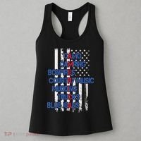 Camo Camping Bonfires Country Music Mudding  Trucks Blue Jeans Women's Tank Top thumb 3