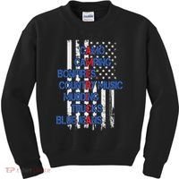 Camo Camping Bonfires Country Music Mudding  Trucks Blue Jeans Kids Sweatshirt thumb 0