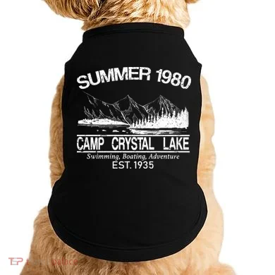Camp Crystal Lake Doggie Tank
