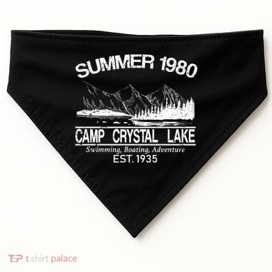 Camp Crystal Lake USA-Made Doggie Bandana