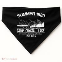 Camp Crystal Lake USA-Made Doggie Bandana thumb 0