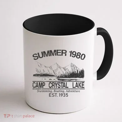 Camp Crystal Lake Coffee Mug back