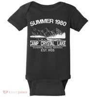 Camp Crystal Lake Baby Bodysuit thumb 0