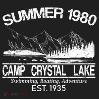 Camp Crystal Lake Golf Towel thumb 3