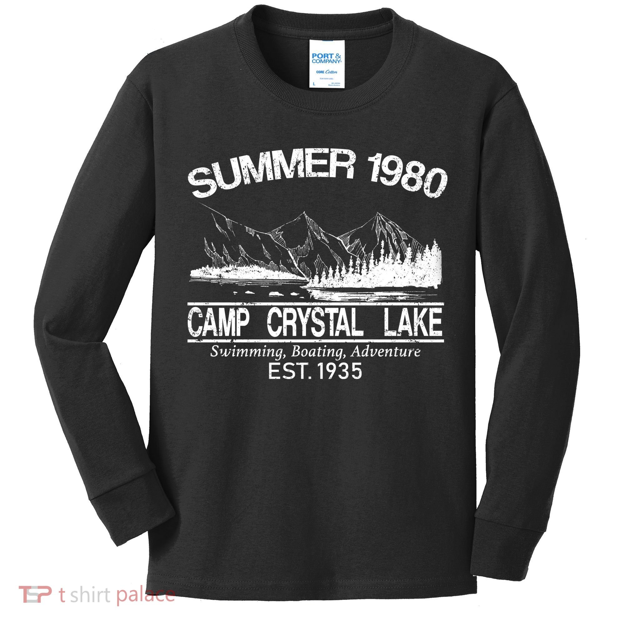 Camp Crystal Lake Kids Long Sleeve Shirt