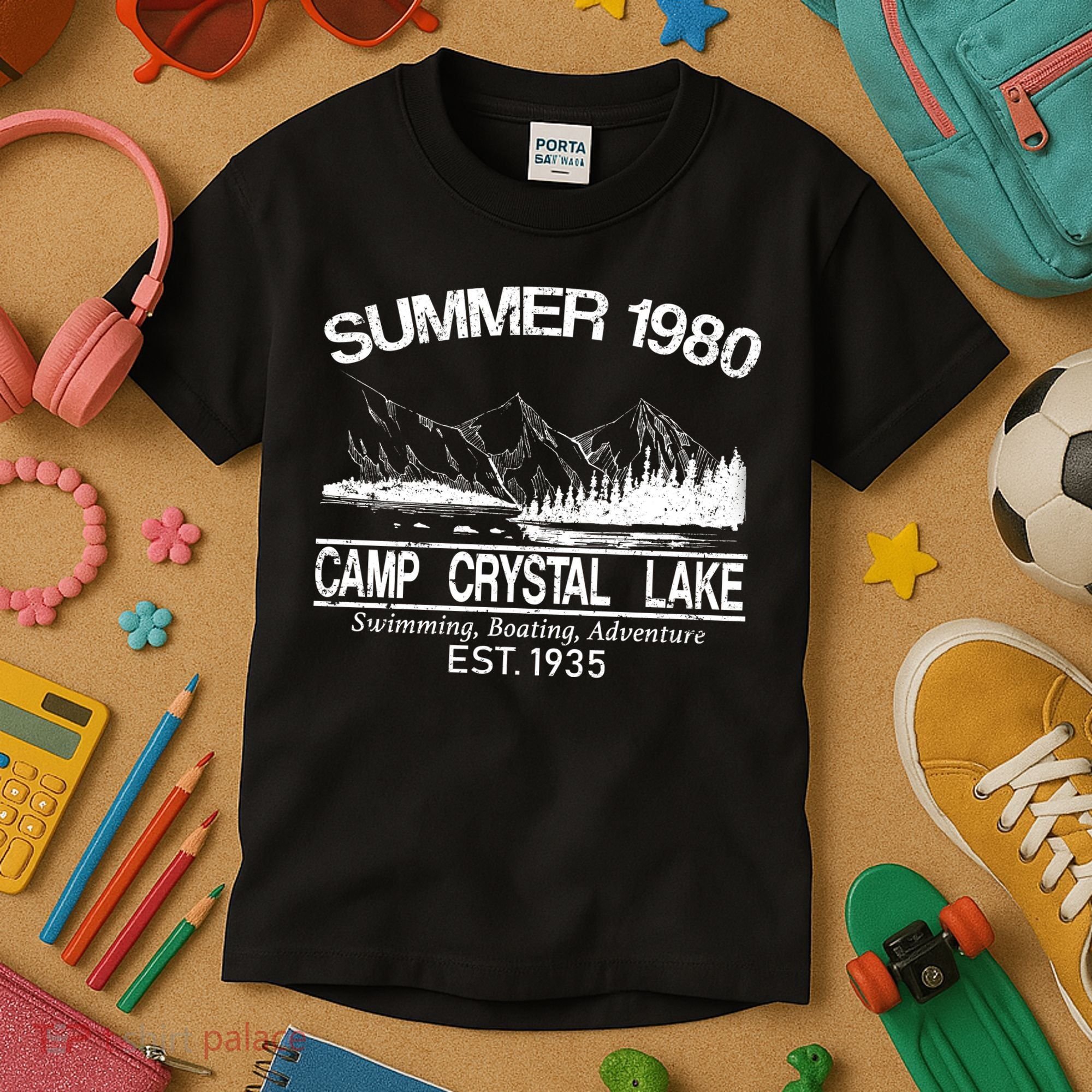 Camp Crystal Lake Kids T-Shirt