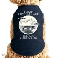 Camp Crystal Lake Counselor Doggie Tank thumb 0