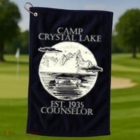 Camp Crystal Lake Counselor Golf Towel thumb 1