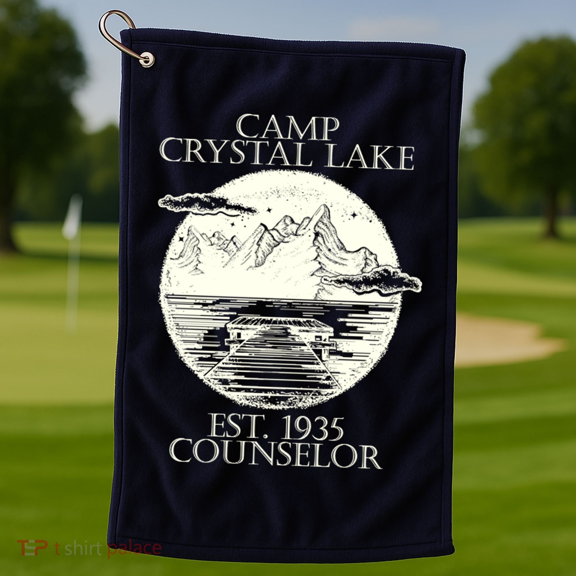 Camp Crystal Lake Counselor Golf Towel
