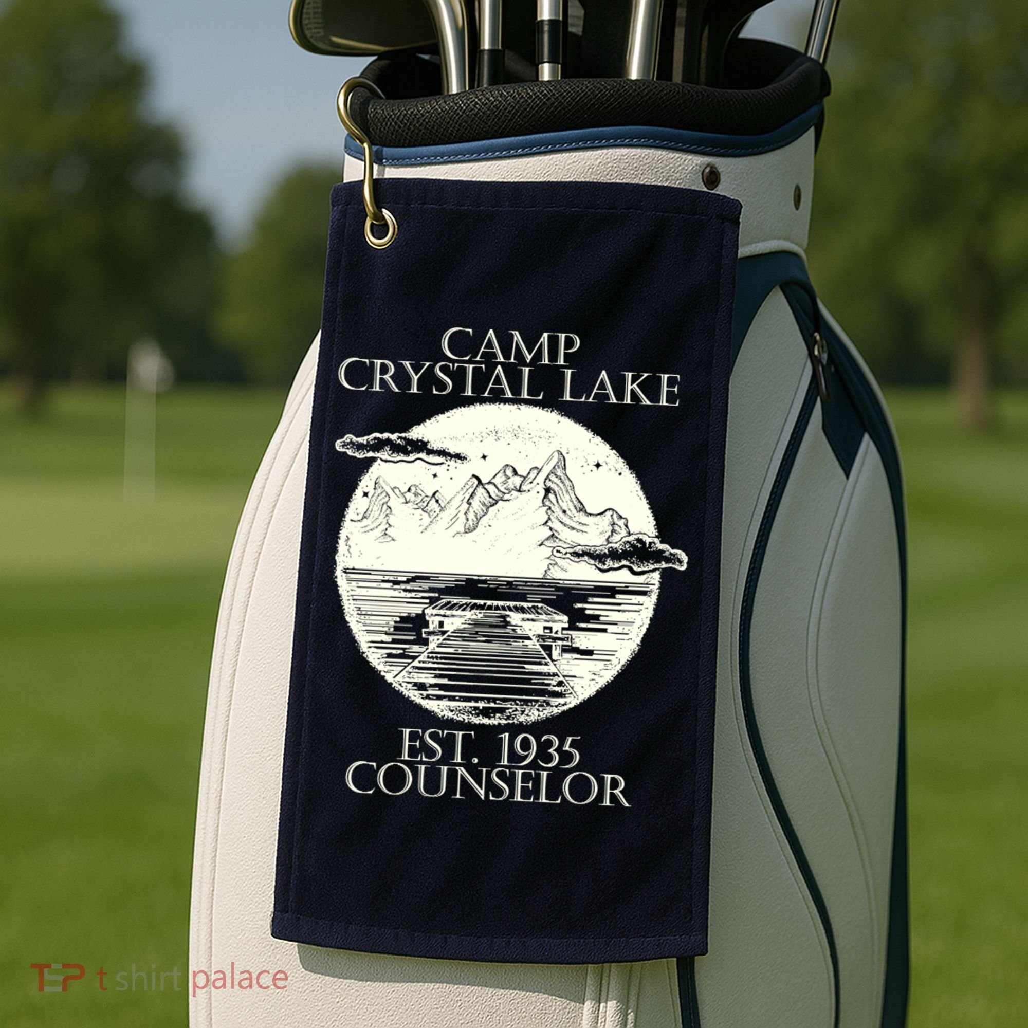 Camp Crystal Lake Counselor Golf Towel