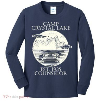 Camp Crystal Lake Counselor Kids Long Sleeve Shirt