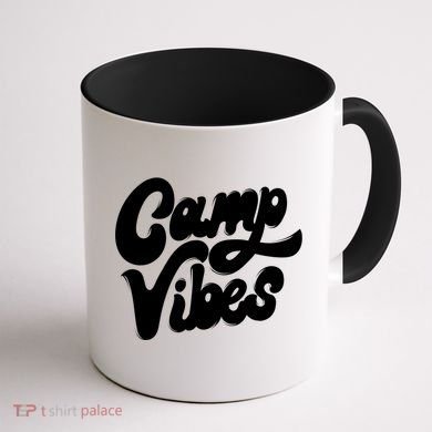 Camp Vibes Coffee Mug back
