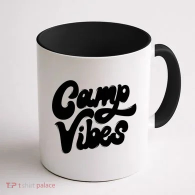 Camp Vibes Coffee Mug back