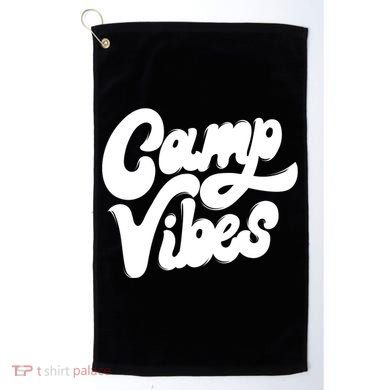 Camp Vibes Golf Towel