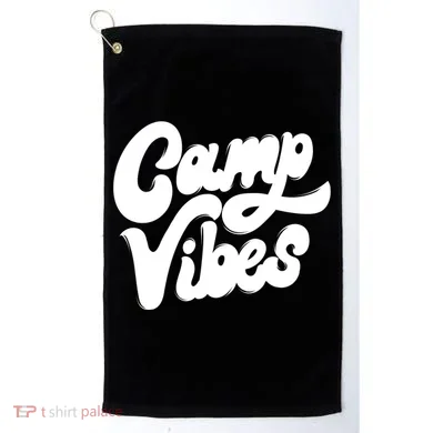 Camp Vibes Golf Towel