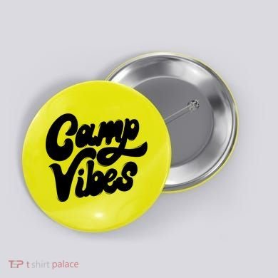 Camp Vibes Button