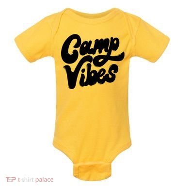 Camp Vibes Baby Bodysuit