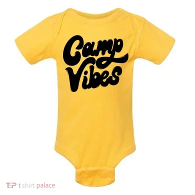 Camp Vibes Baby Bodysuit